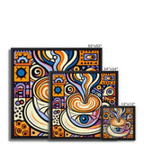 Visionary Brew Framed Canvas