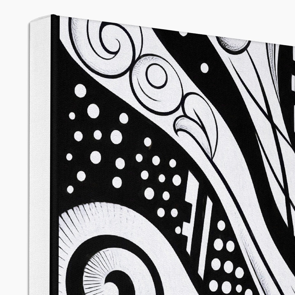 Caffeinated Masquerade Canvas