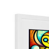 Geometric Java Framed & Mounted Print