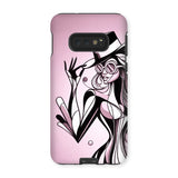 Viva La Diva: A Ballet of Blush and Boldness Against Rose-Colored Skies Tough Phone Case