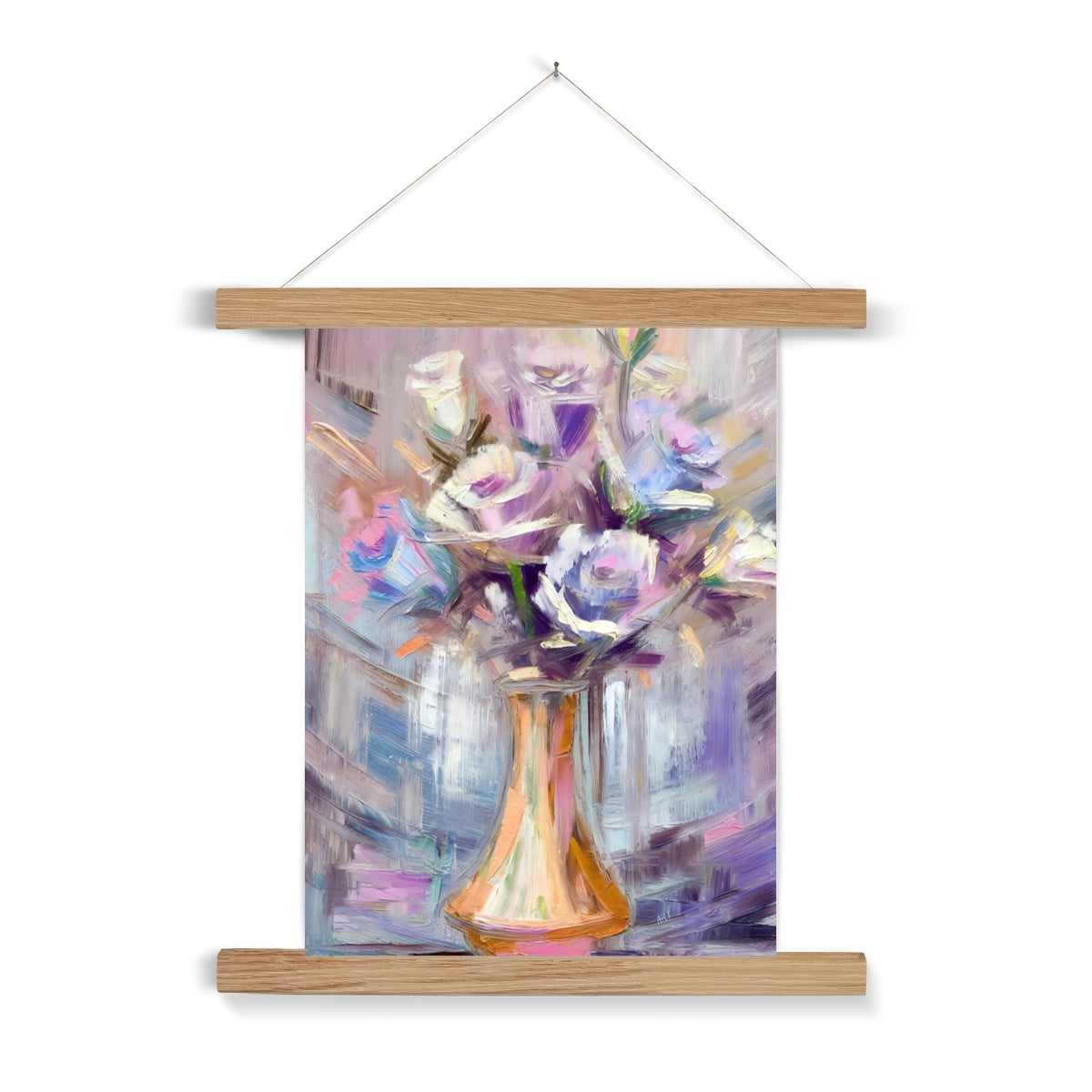 Abstract Blooms #23 Fine Art Print with Hanger