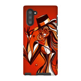 Viva La Diva: Where Confidence Dances in Shades of Oranges and Reds Tough Phone Case