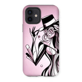 Viva La Diva: A Ballet of Blush and Boldness Against Rose-Colored Skies Tough Phone Case