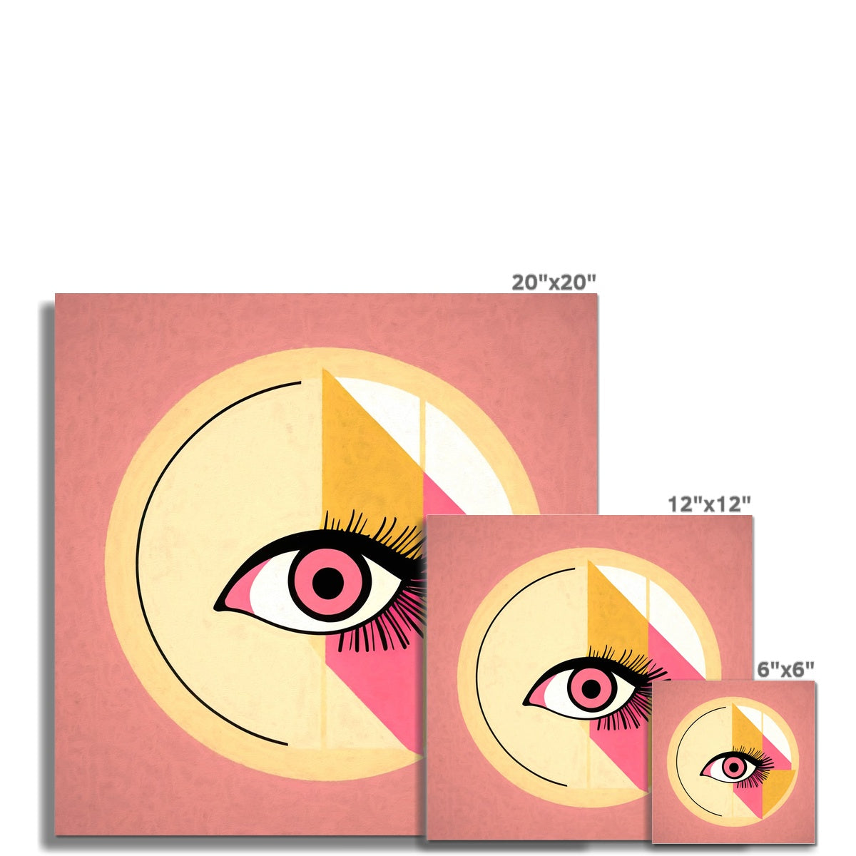 The Mind’s Eye: A Portal Between Reality and Imagination Fine Art Print