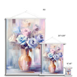 Abstract Blooms #18 Fine Art Print with Hanger