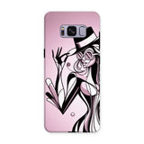 Viva La Diva: A Ballet of Blush and Boldness Against Rose-Colored Skies Tough Phone Case