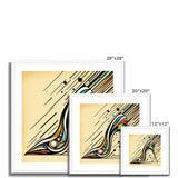 High Heel Havoc: A Moment Frozen in Time Framed & Mounted Print