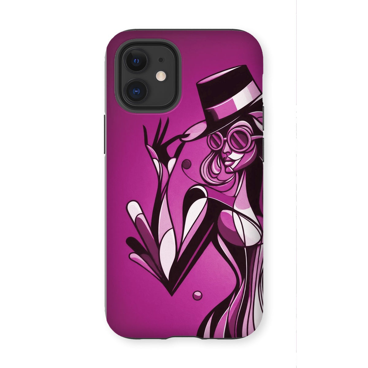 Viva La Diva: Where Amethyst Dreams Dance in a Symphony of Purples Tough Phone Case