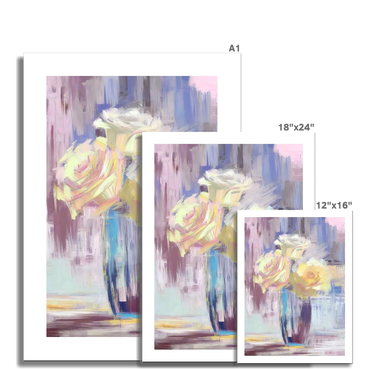 Abstract Blooms #31 Wall Art Poster