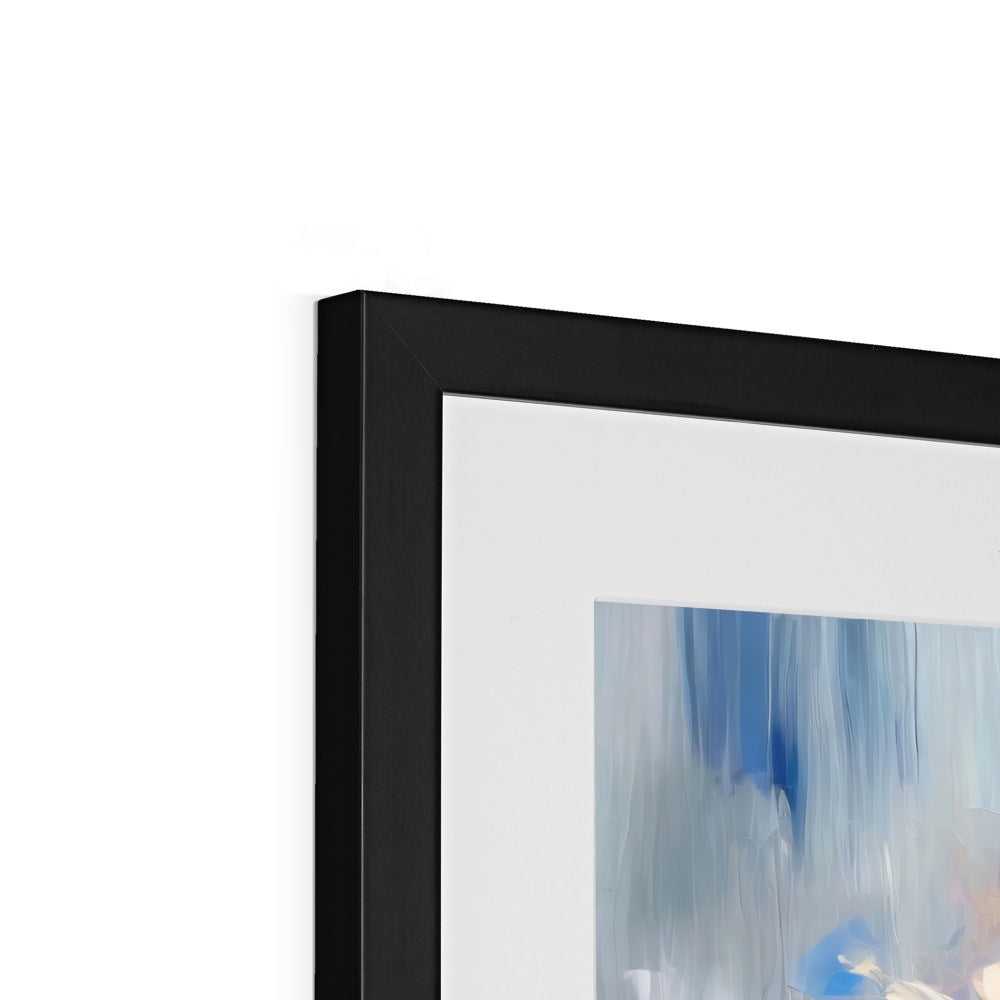 Abstract Blooms #03 Framed & Mounted Print