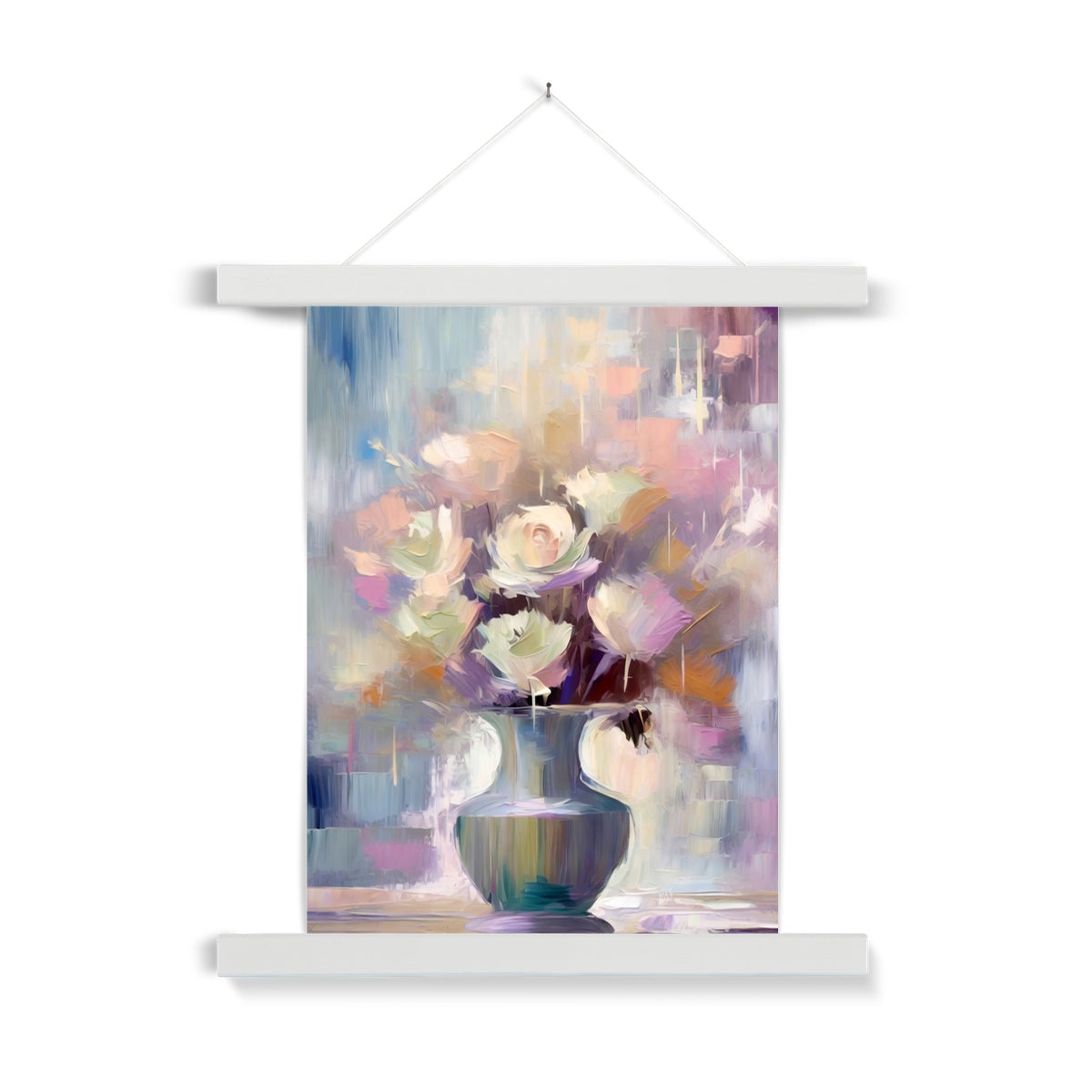 Abstract Blooms #12 Fine Art Print with Hanger