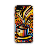 Caffeinated Cityscape Eco Phone Case