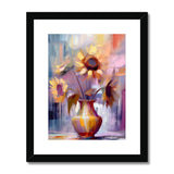 Abstract Blooms #07 Framed & Mounted Print