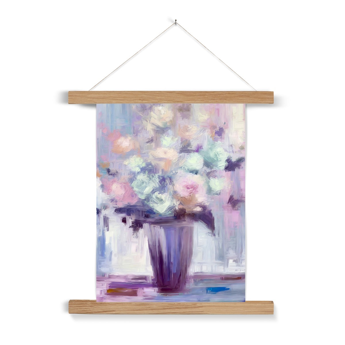 Abstract Blooms #11 Fine Art Print with Hanger