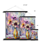 Abstract Blooms #05 Fine Art Print with Hanger