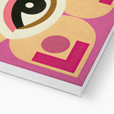 Eye of Harmony: Where Realism Meets Geometric Dreamscapes Eco Canvas