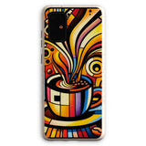 Caffeinated Cityscape Eco Phone Case
