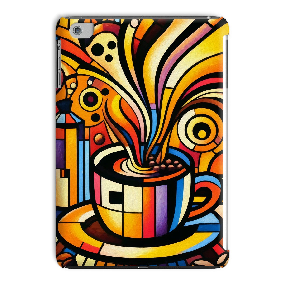 Caffeinated Cityscape Tablet Cases