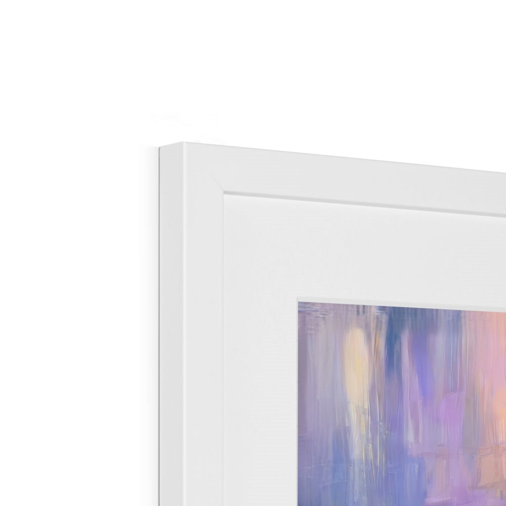 Abstract Blooms #20 Framed & Mounted Print