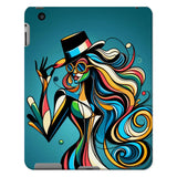 Viva La Diva: Where Confidence Meets Abstract Whirl Tablet Cases
