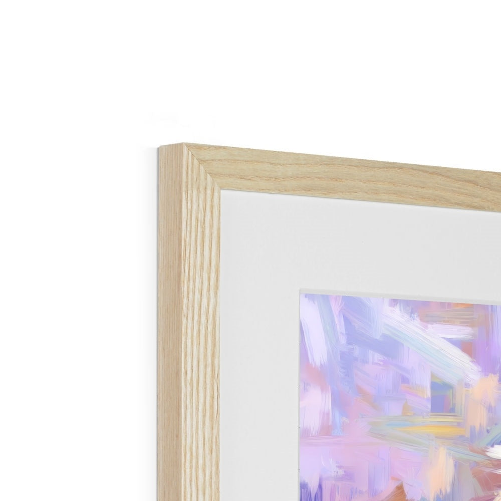 Abstract Blooms #22 Framed & Mounted Print