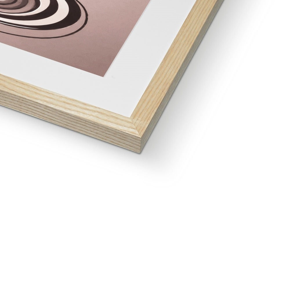 Viva La Diva: Where Earth Tones Whisper Confidence Framed & Mounted Print