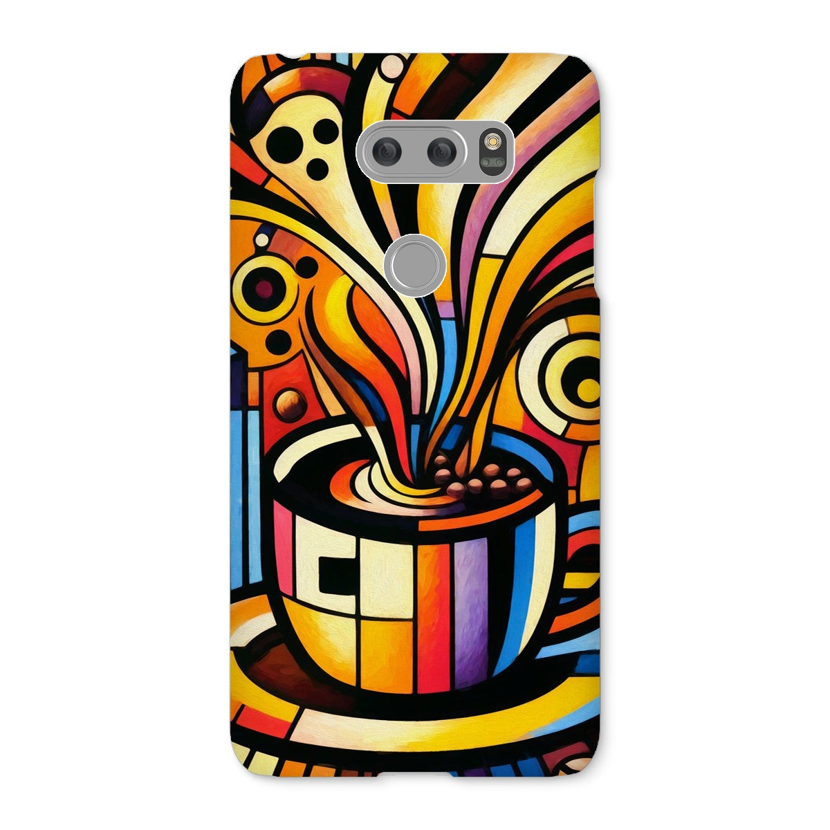 Caffeinated Cityscape Snap Phone Case