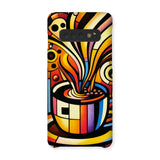 Caffeinated Cityscape Snap Phone Case