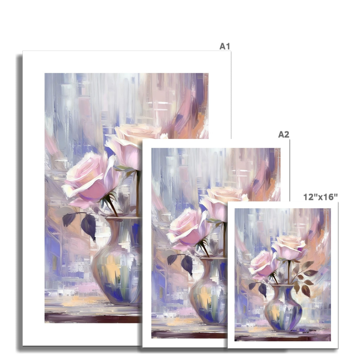 Abstract Blooms #06 Wall Art Poster