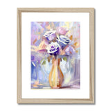 Abstract Blooms #22 Framed & Mounted Print