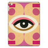 Eye of Harmony: Where Realism Meets Geometric Dreamscapes Tablet Cases
