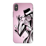 Viva La Diva: A Ballet of Blush and Boldness Against Rose-Colored Skies Tough Phone Case