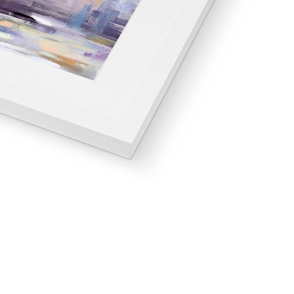 Abstract Blooms #26 Framed & Mounted Print