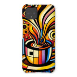 Caffeinated Cityscape Snap Phone Case