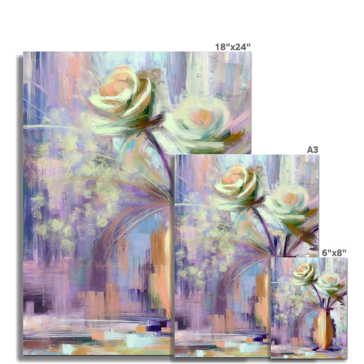 Abstract Blooms #21 Fine Art Print