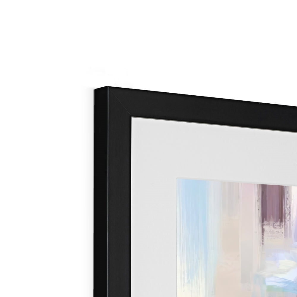 Abstract Blooms #18 Framed & Mounted Print