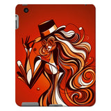 Viva La Diva: Where Confidence Dances in Shades of Oranges and Reds Tablet Cases