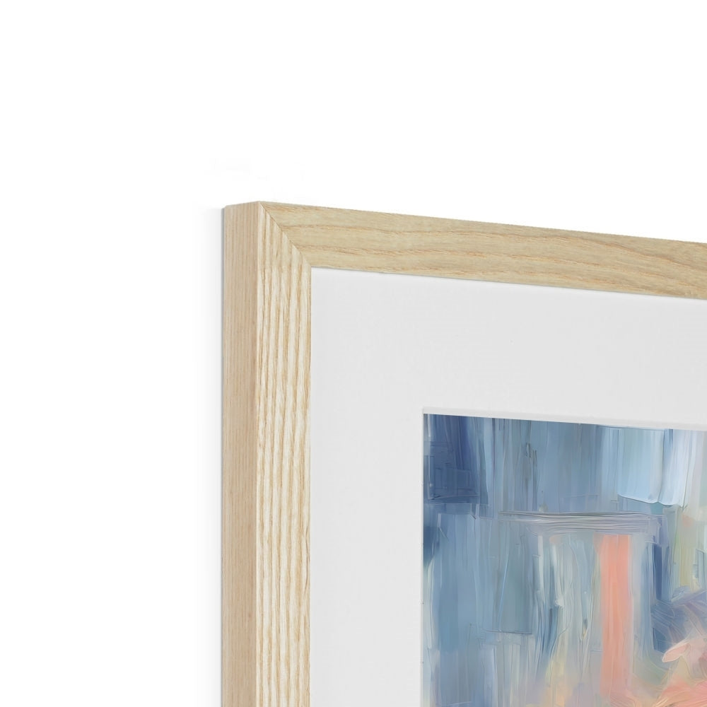 Abstract Blooms #07 Framed & Mounted Print