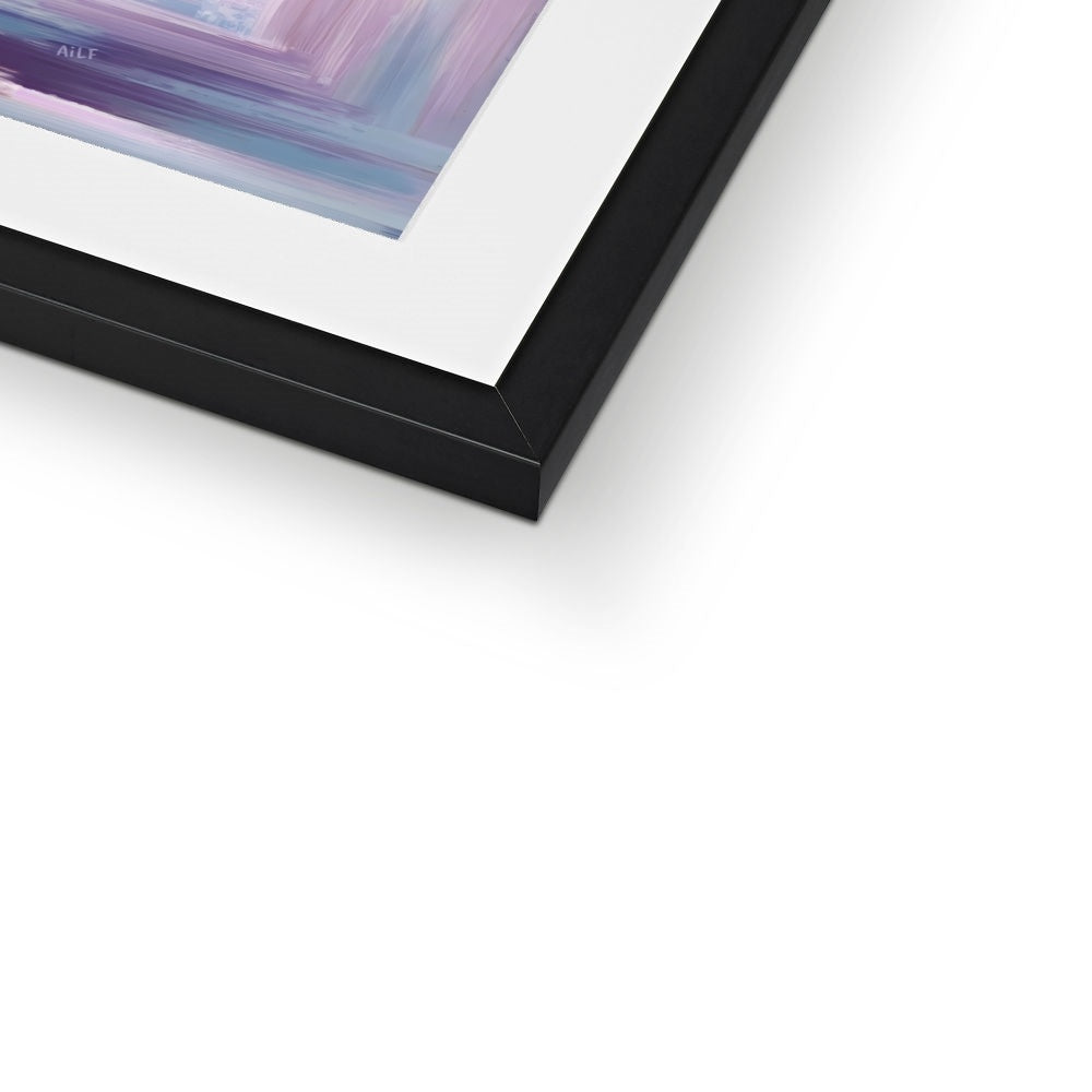 Abstract Blooms #18 Framed & Mounted Print