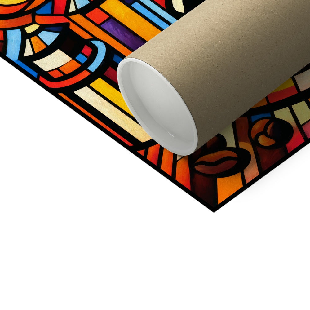 Caffeinated Cityscape Fine Art Print