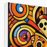 Caffeinated Cityscape Canvas