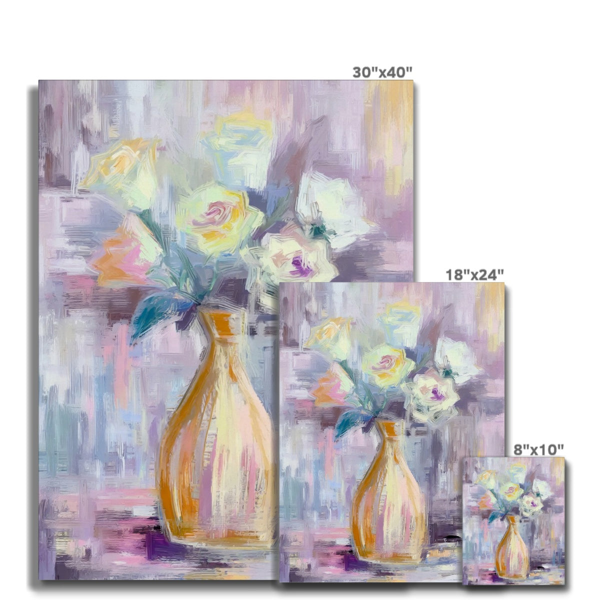 Abstract Blooms #26 Canvas