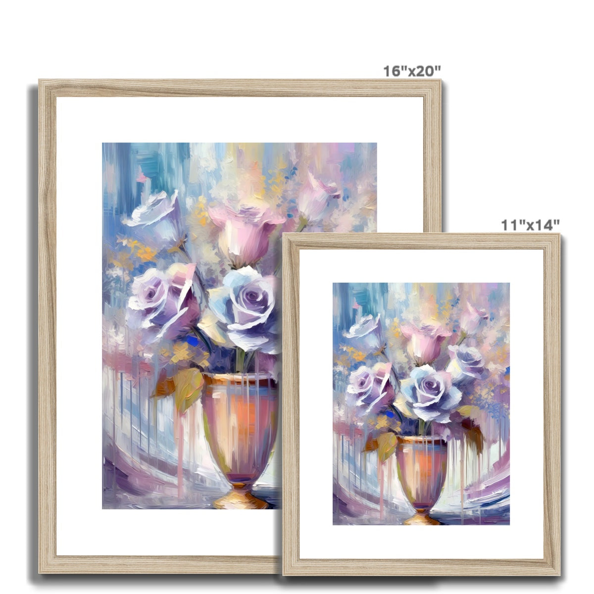 Abstract Blooms #17 Framed & Mounted Print