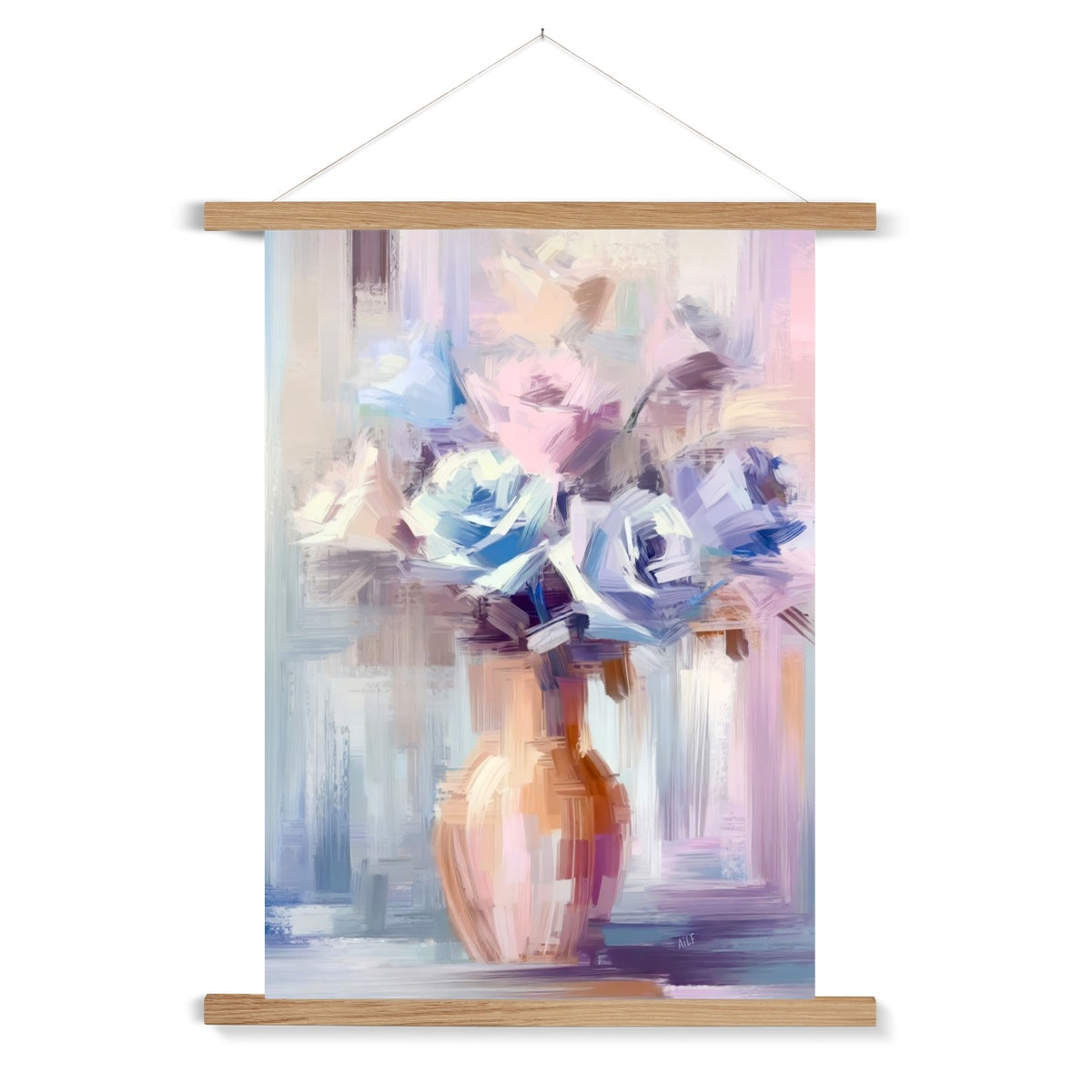 Abstract Blooms #18 Fine Art Print with Hanger