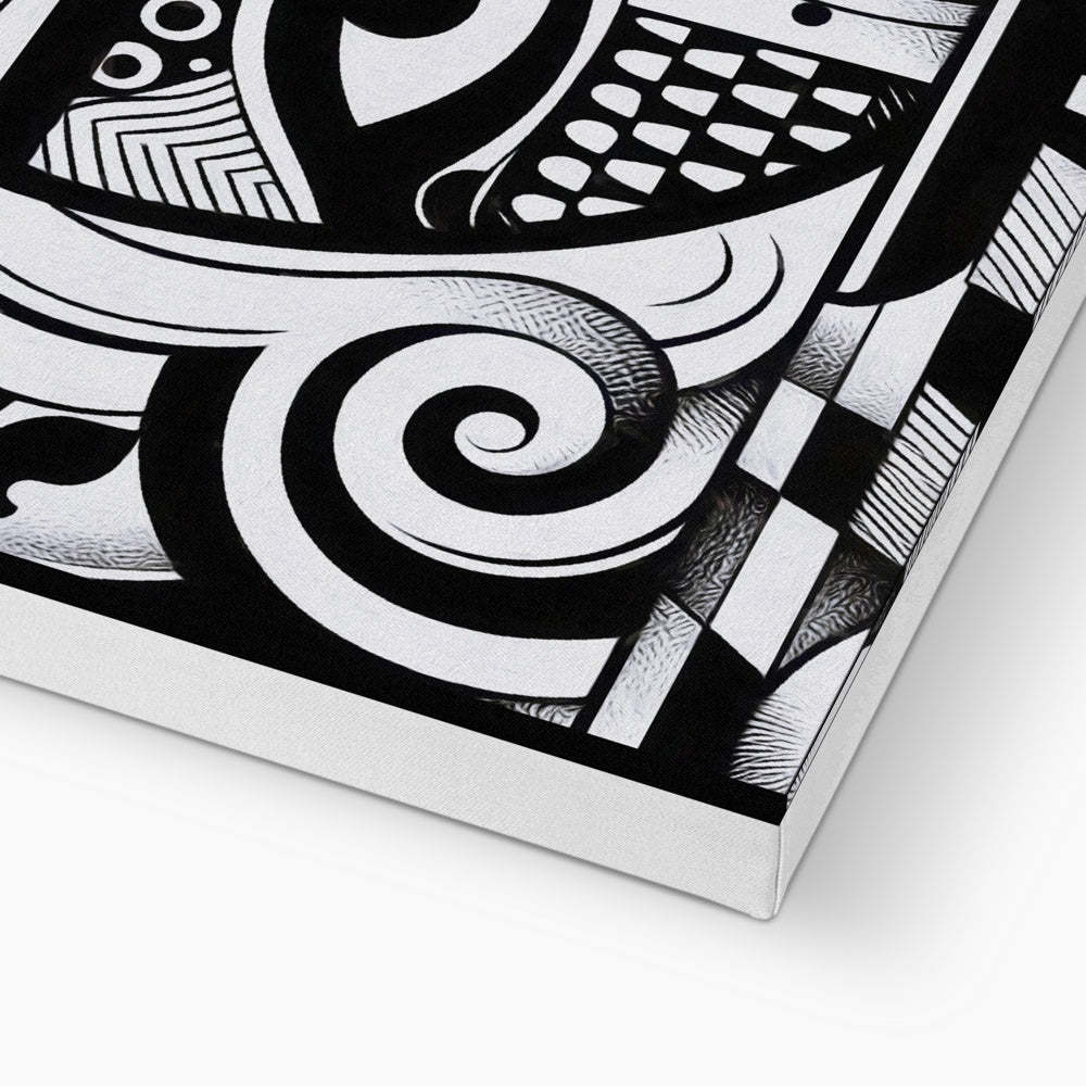 Caffeinated Masquerade Canvas