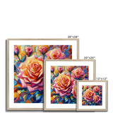 Roses Reimagined Framed & Mounted Print
