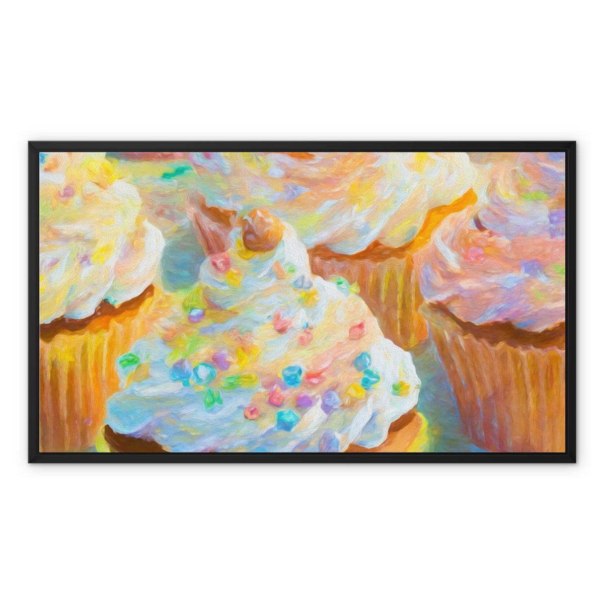 Sprinkles of Sweetnes Framed Canvas