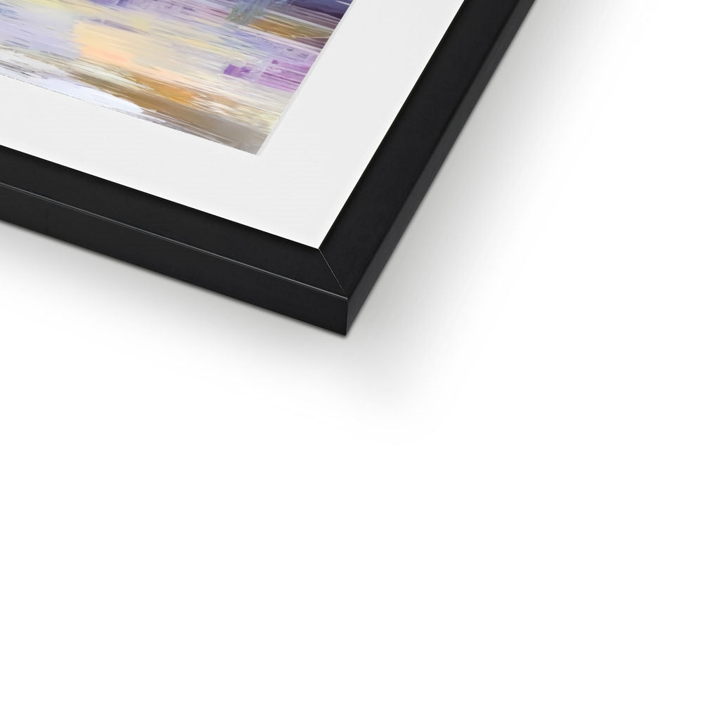 Abstract Blooms #15 Framed & Mounted Print