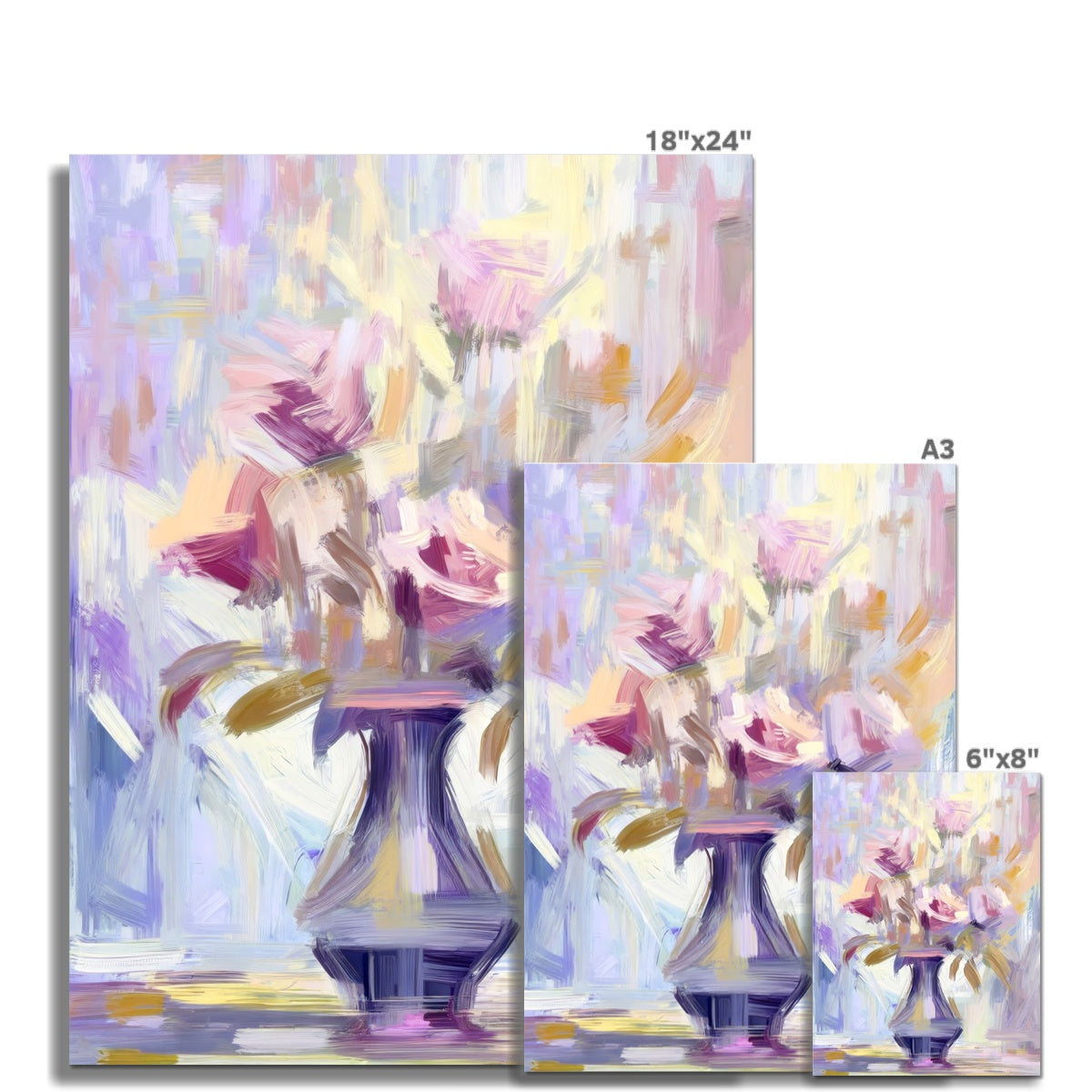 Abstract Blooms #27 Fine Art Print