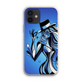 Viva La Diva: Where Moonlight Dances in Shades of Sapphire Eco Phone Case